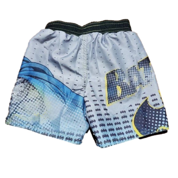 OLD NAVY - Batman Swim Shorts Trunks Lined 6M - 12M 6 mo 12 mo - Picture 2 of 5